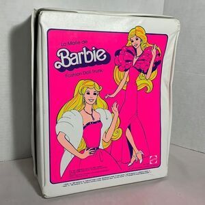 Barbie Fashion Doll Trunk vintage 1980